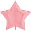 Звезда фольга Мятно-Розовая 92 см с гелием